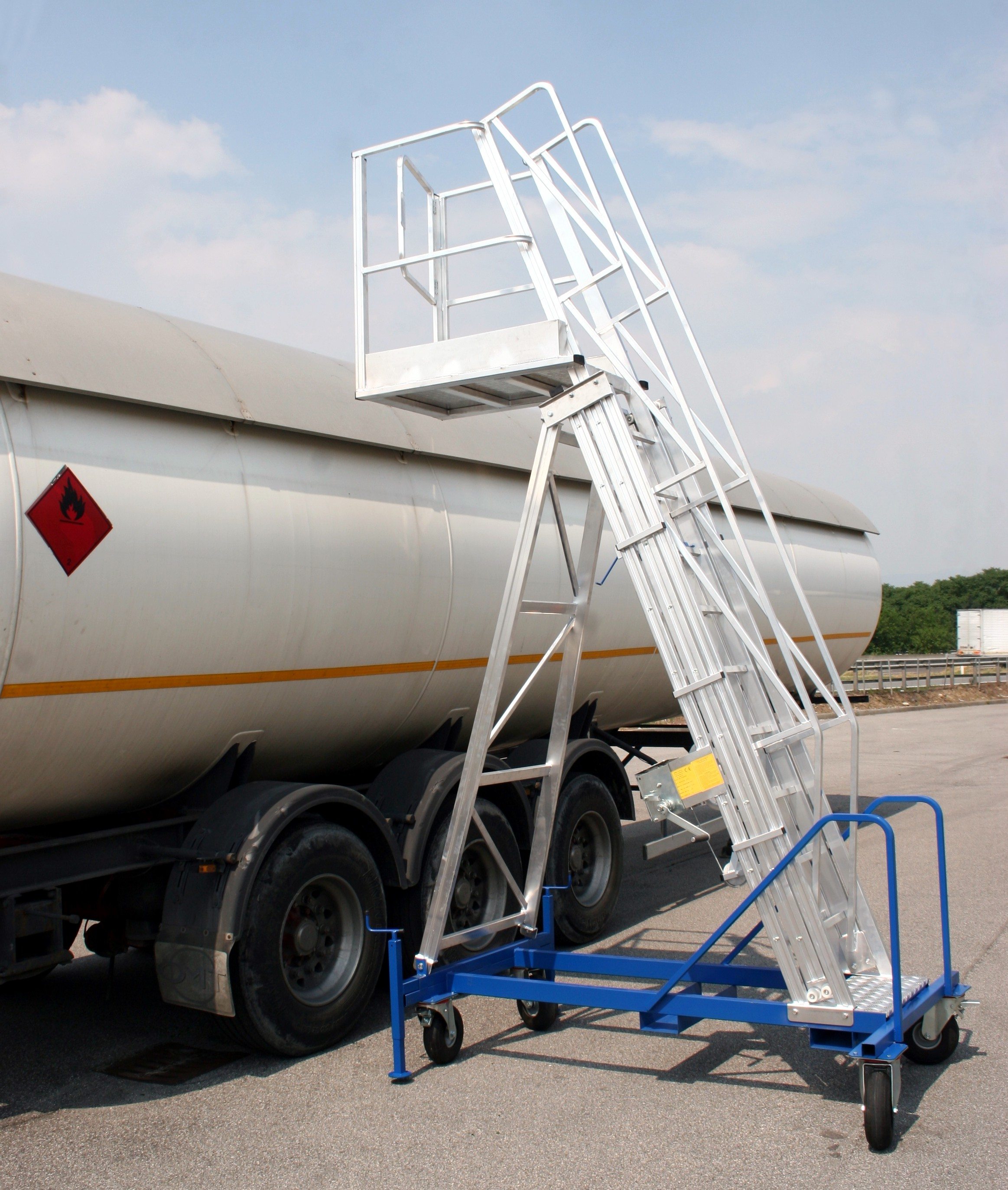 Tank ladder Fedemark